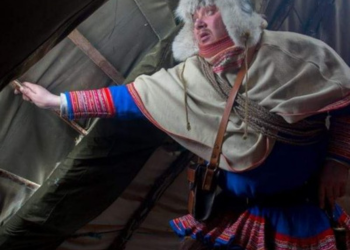 Immersion chez les Samis, migration printanière des rennes (4)