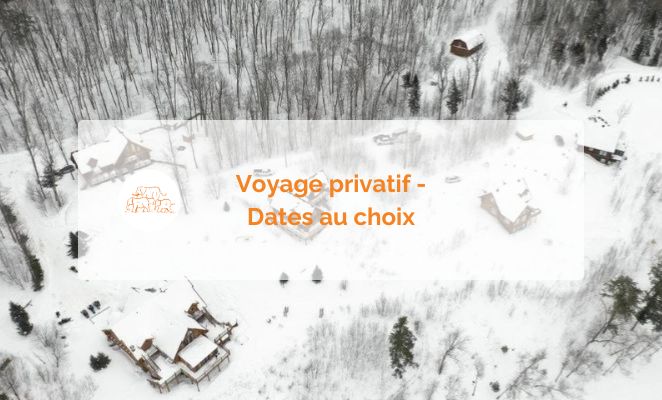Escapade hivernale dans un authentique village canadien niché au cœur de la nature